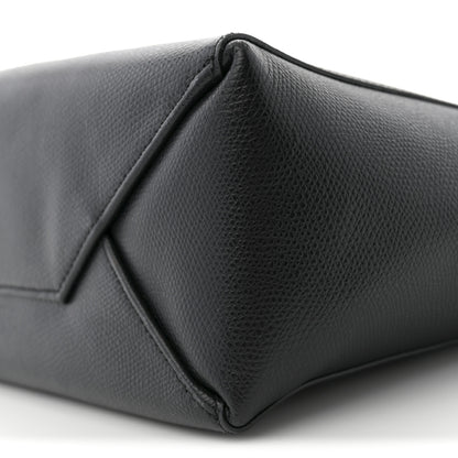 Celine Grained Calfskin Small Vertical Cabas Black 9 of 11