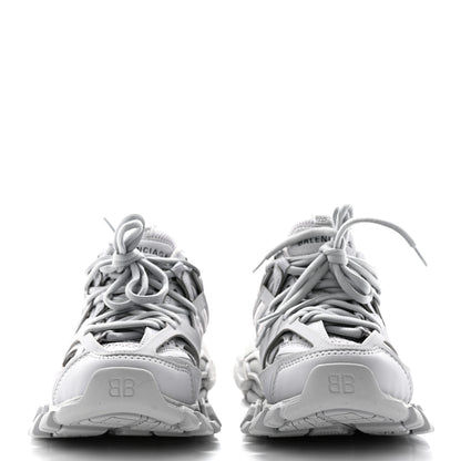 Balenciaga Rubber Mesh Fabric Monocolor Recycled Sole Womens Track Sneakers 35 Medium Grey 2 of 13