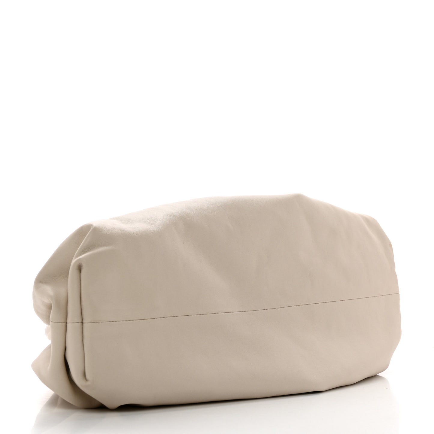 Smooth Butter Calf The Pouch Oversized Clutch Plaster
