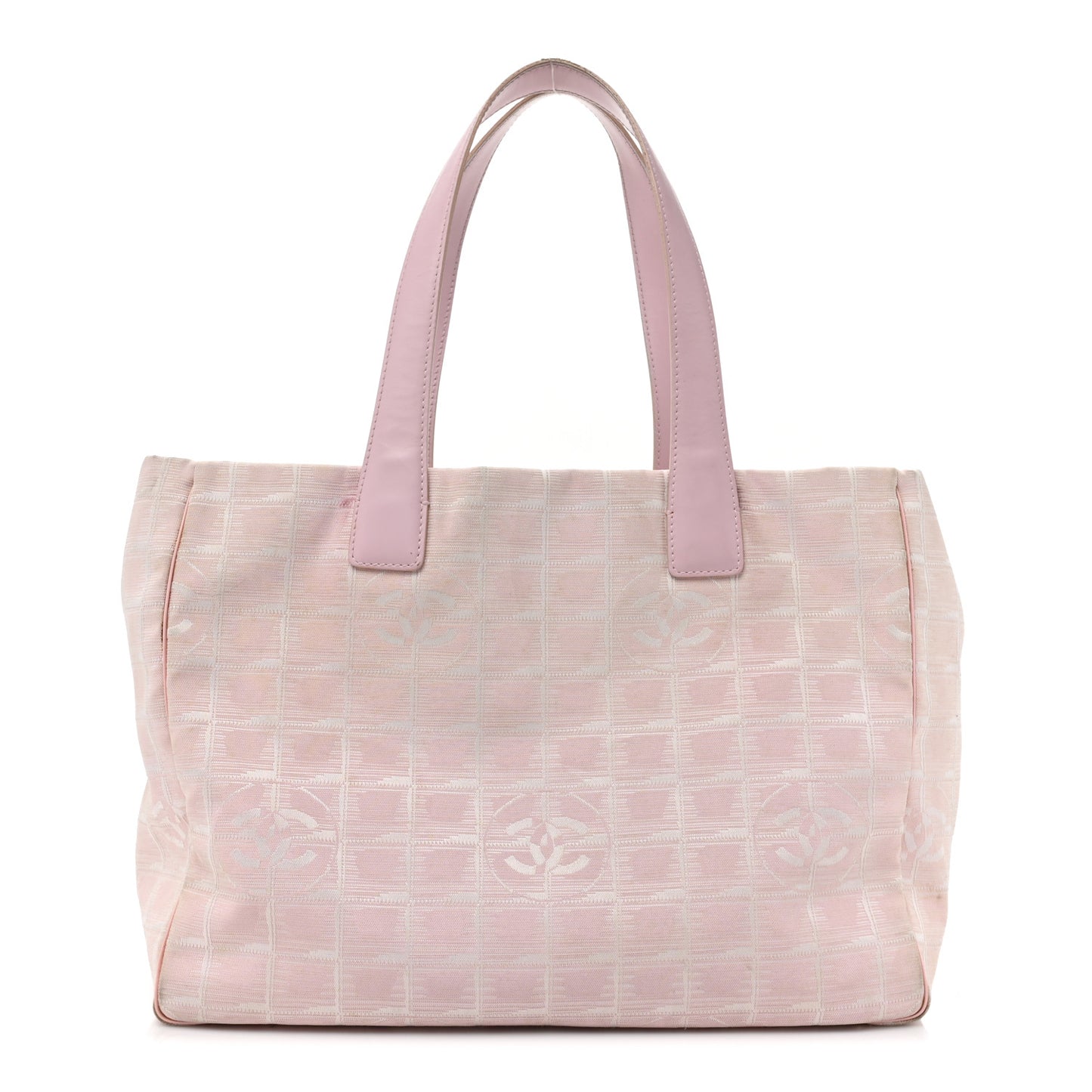 Nylon Medium Travel Tote Pink