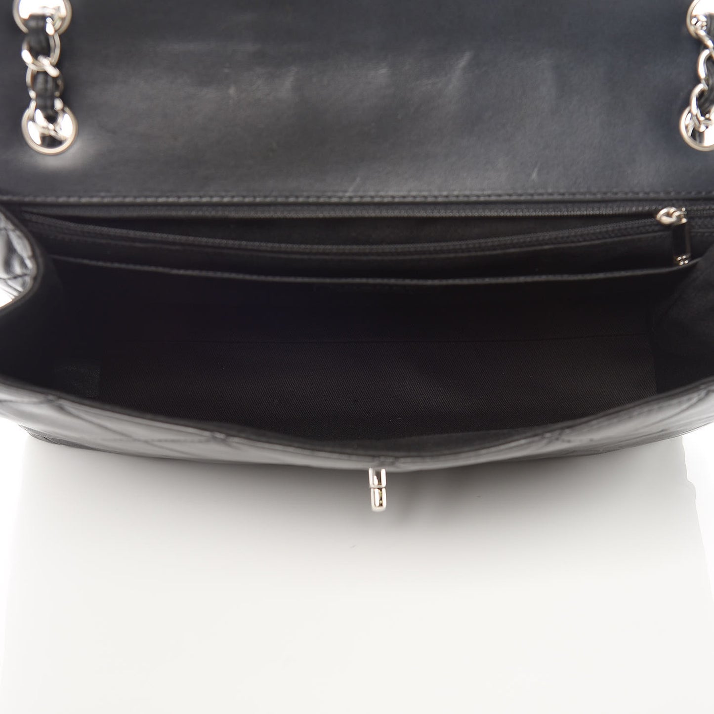 Calfskin Quilted In The Business Flap Bag Black