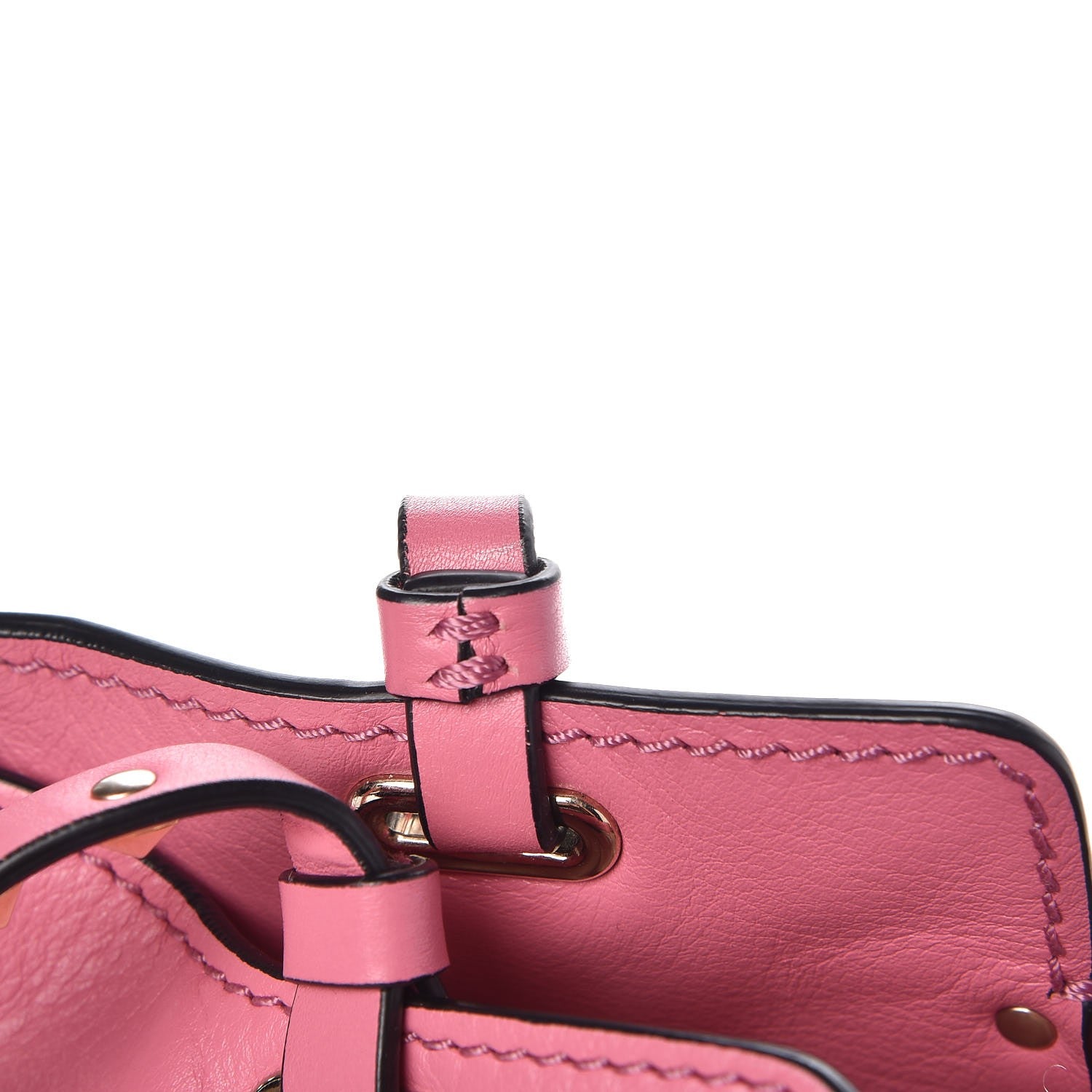 Valentino Garavani Vitello Small Rockstud Tote Ninphea 11 of 11