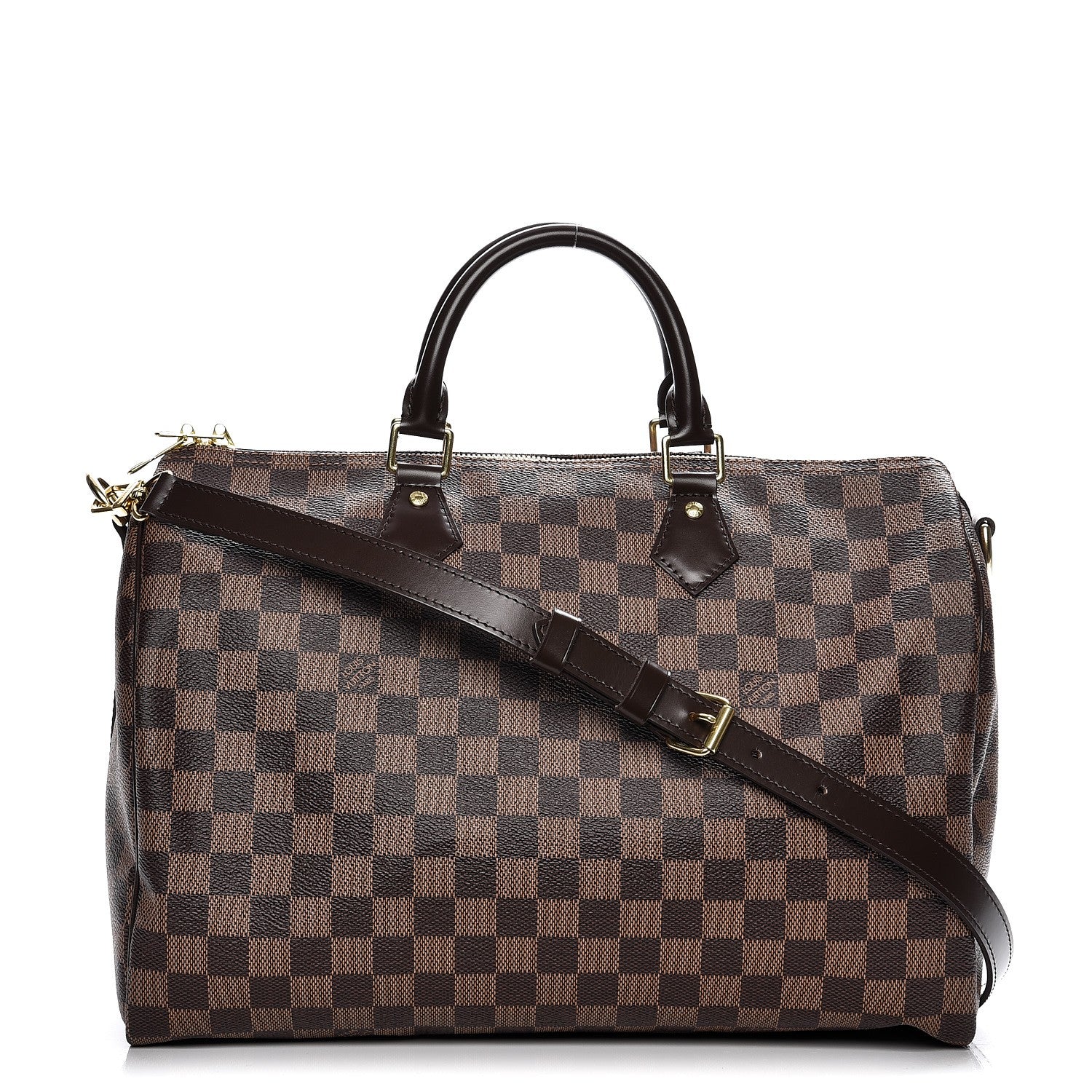Louis Vuitton Damier Ebene Speedy Bandouliere 35 1 of 10