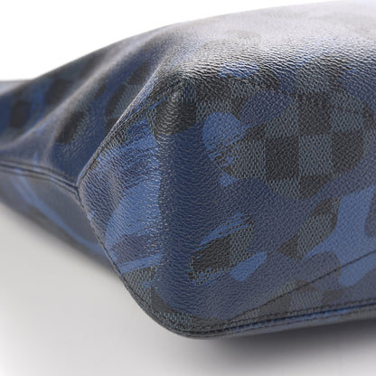 Louis Vuitton Damier Cobalt Camouflage Hunter Messenger Blue 8 of 9
