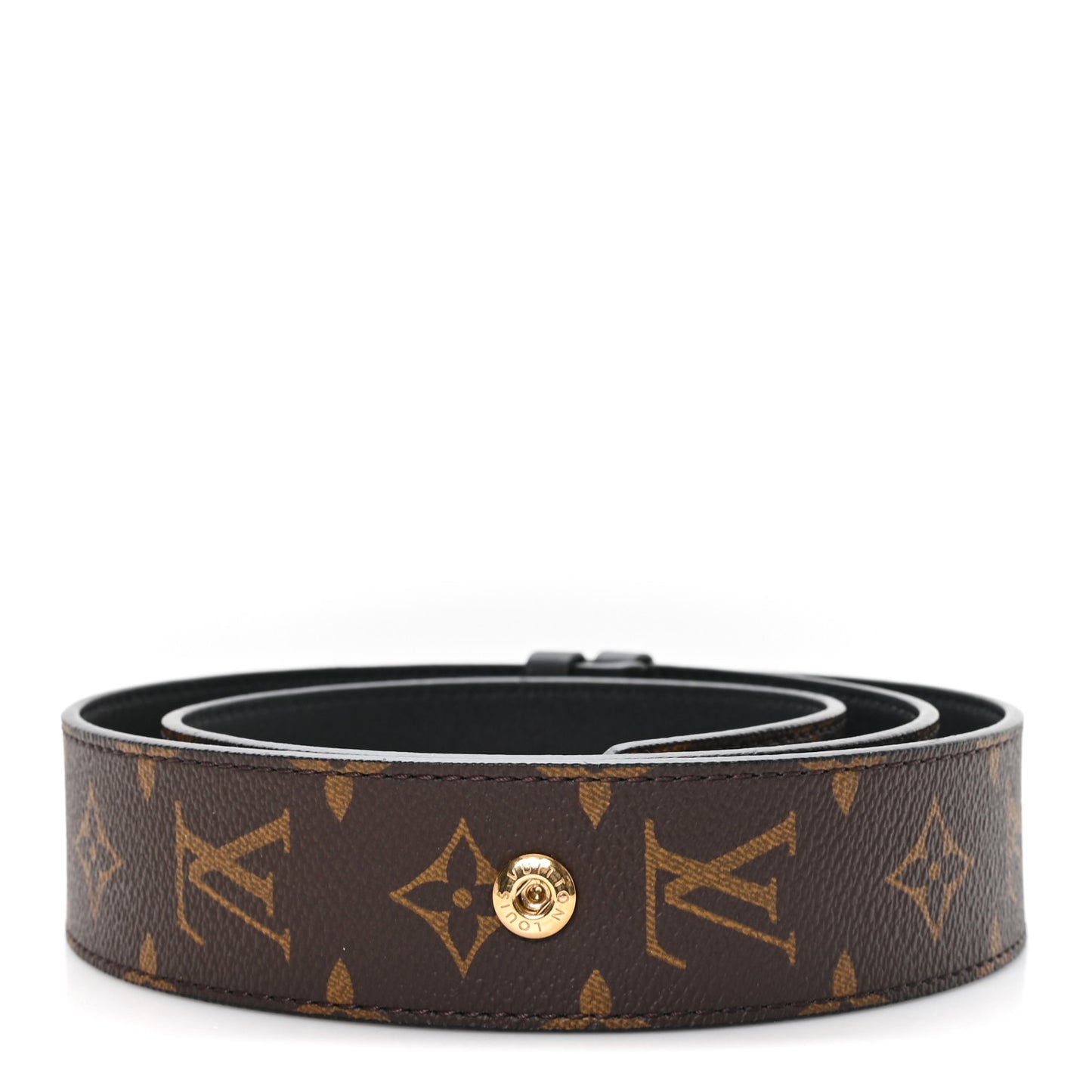 Monogram Adjustable Bandouliere Shoulder Strap Black