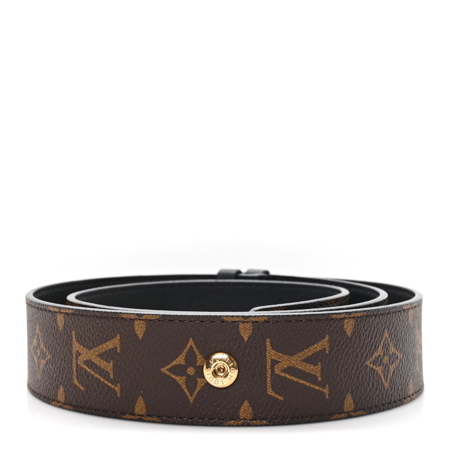 Louis Vuitton Monogram Adjustable Bandouliere Shoulder Strap Black 2 of 4