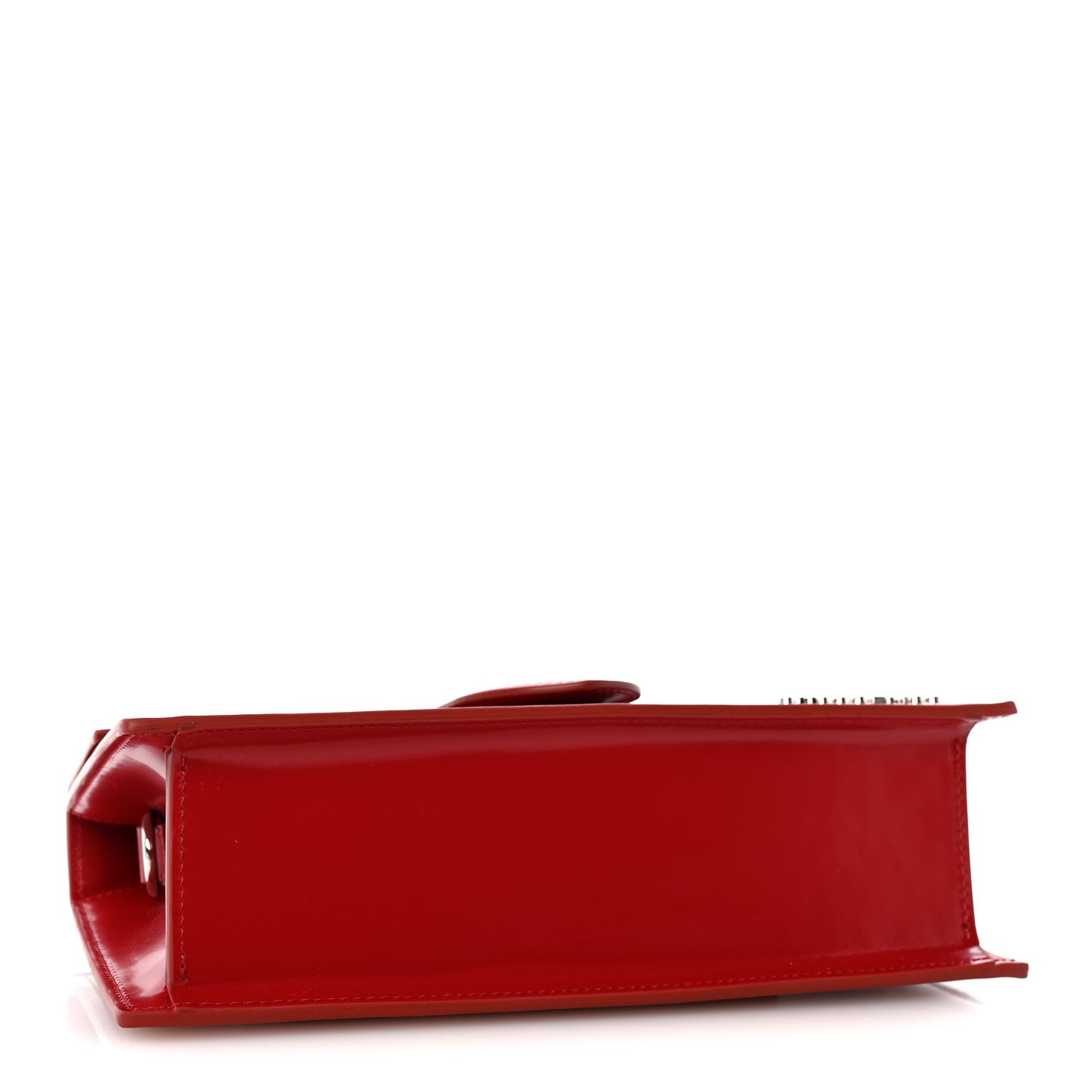 Glazed Calfskin Le Grand Bambino Red
