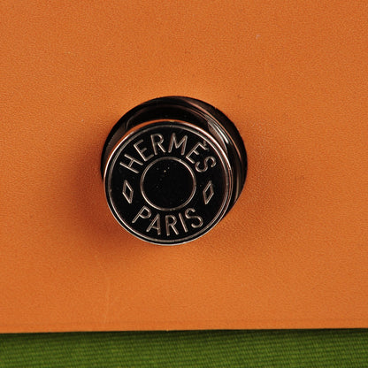Hermes Toile Herbag Zip 39 MM Pelouse 11 of 15
