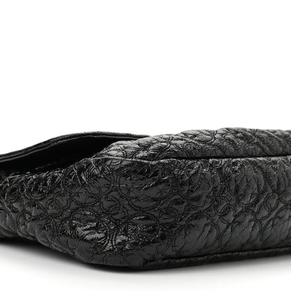 Chanel Vinyl Rock In Moscow Single Flap Black 9 of 10