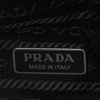 Prada Nappa Padded Signaux Triangle Crossbody Black 5 of 8