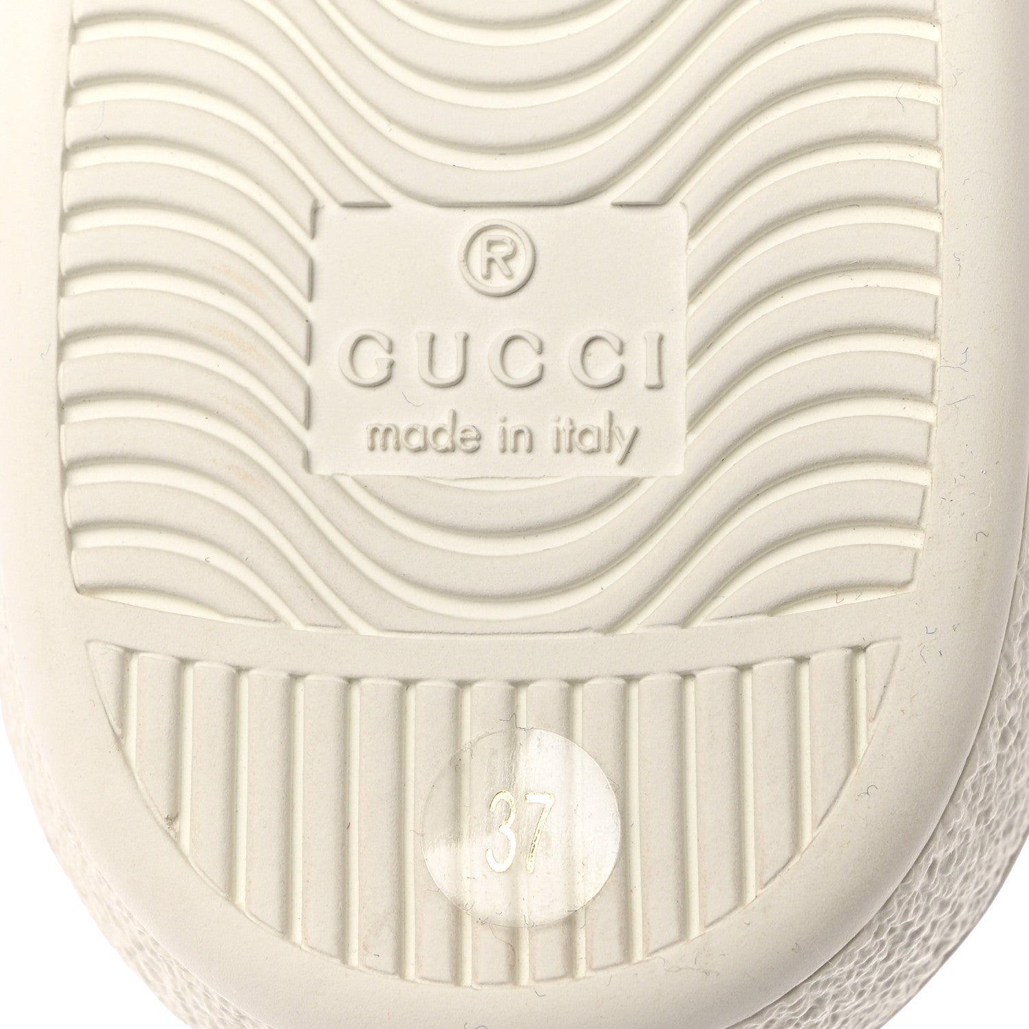 Gucci X DORAEMON Calfskin Fujiko Embroidered Womens Ace Sneakers 37 White Green 8 of 9