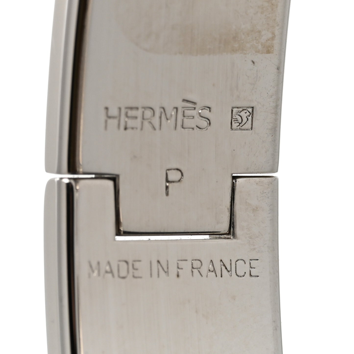 Enamel Narrow Clic Clac H Bracelet PM Orange