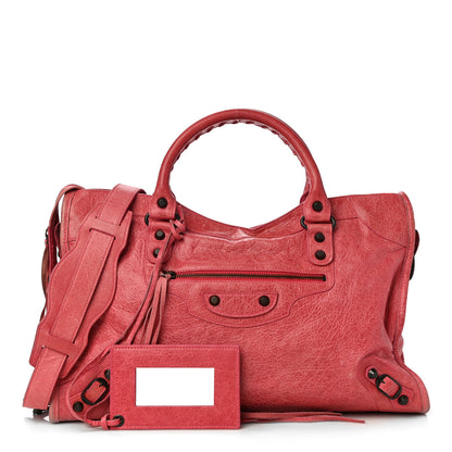 Balenciaga Agneau Classic Hardware City Rose Thulian 1 of 17