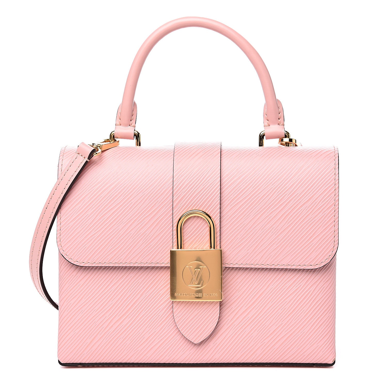 Louis Vuitton Epi Locky BB Rose Ballerine 1 of 8
