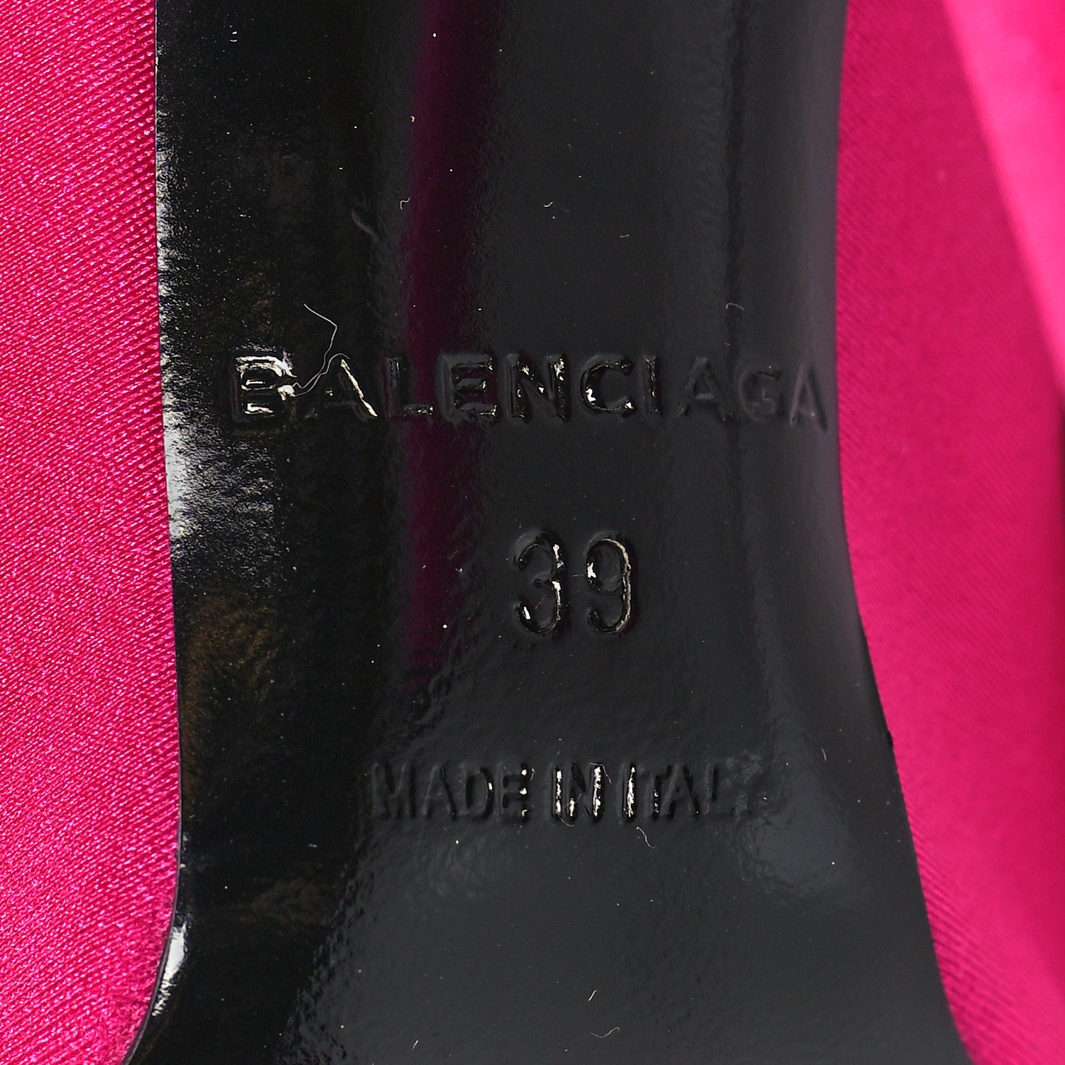 Balenciaga Jersey Crepe Extreme Pointed Toe Knife Booties 39 Dark Pink 6 of 7