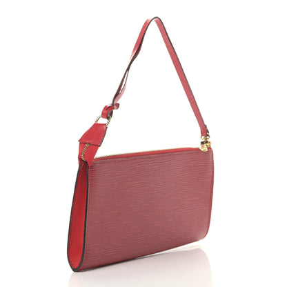 Louis Vuitton Epi Pochette Accessories 24 Rouge 3 of 11