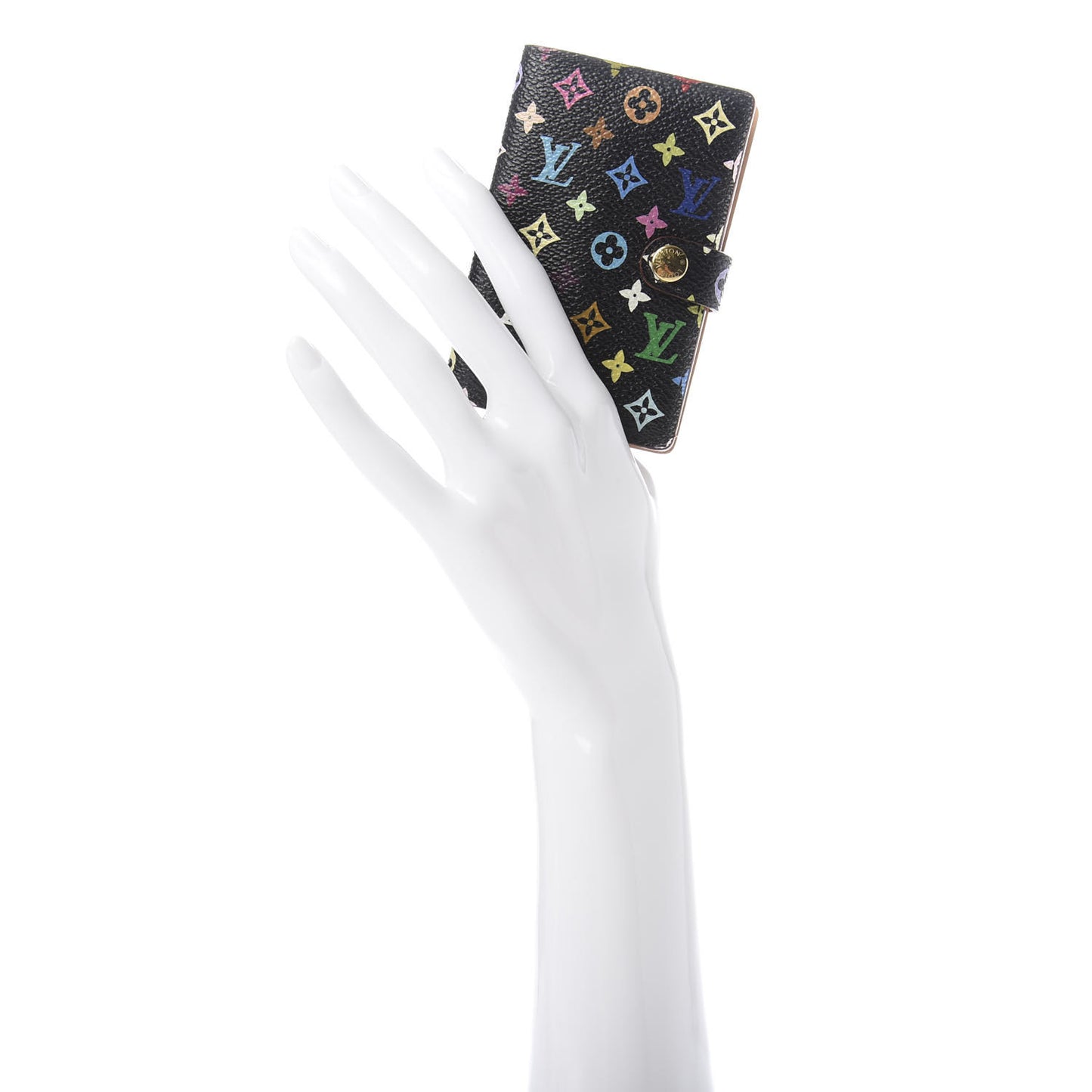Monogram Multicolor Carnet de Bal Mini Agenda Cover Black