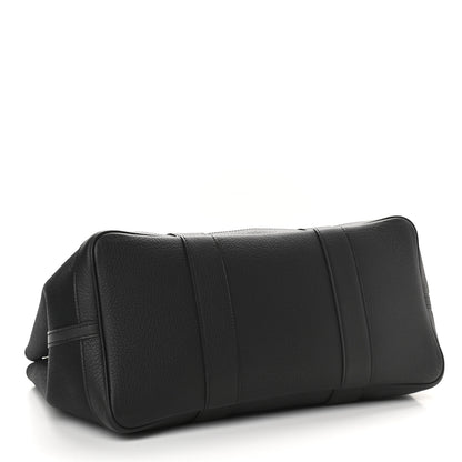 Hermes Toile Militaire Negonda Garden Party Tote 36 MM Black 4 of 9
