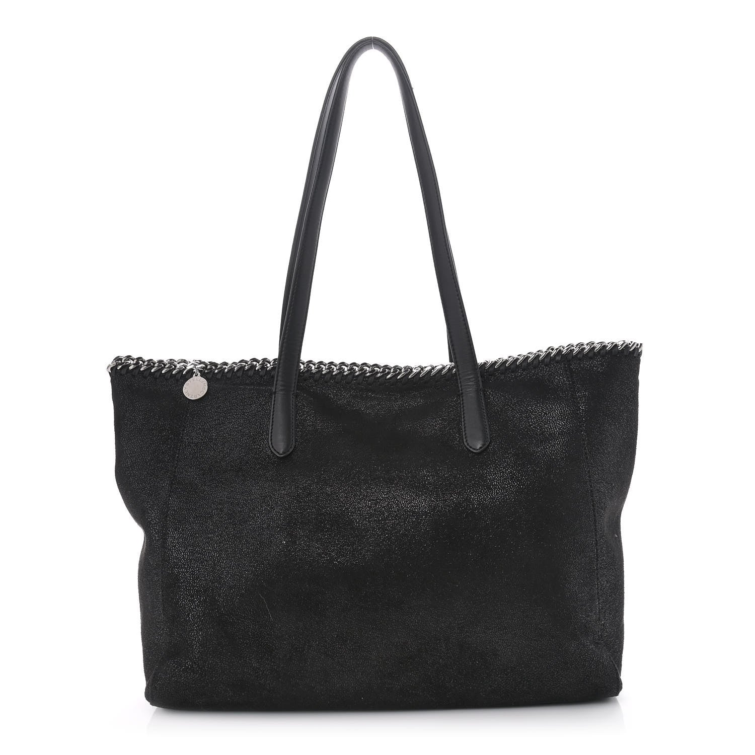 Stella McCartney Shaggy Deer Falabella East West Shopper Tote Black 1 of 11