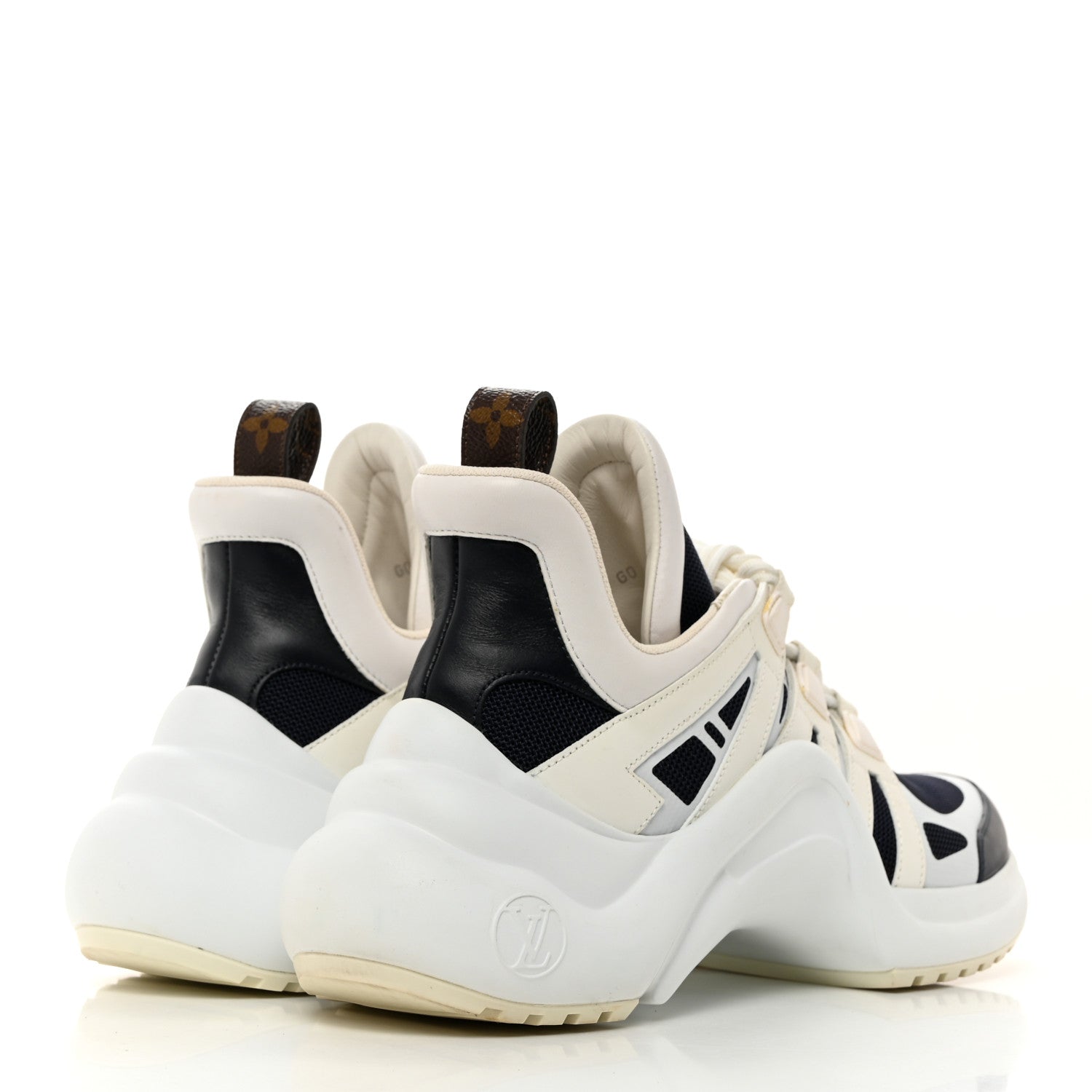 Louis Vuitton Patent Monogram LV Archlight Sneakers 40 White 4 of 8