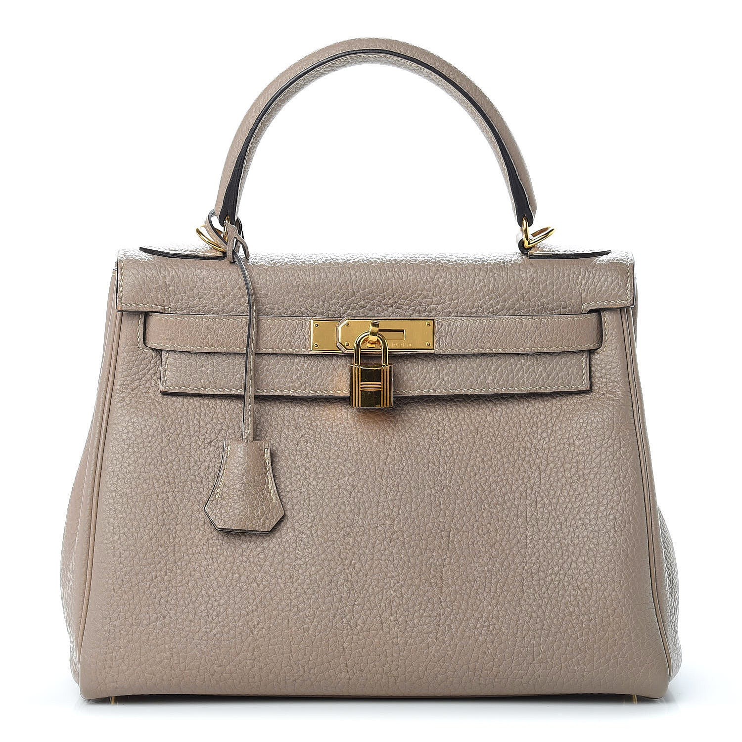 Hermes Togo Kelly Retourne 28 Gris Tourterelle 1 of 19