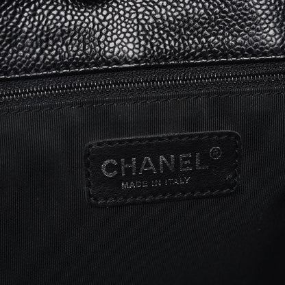 Chanel Caviar Quilted Grand Shopping Tote GST Black 6 of 8
