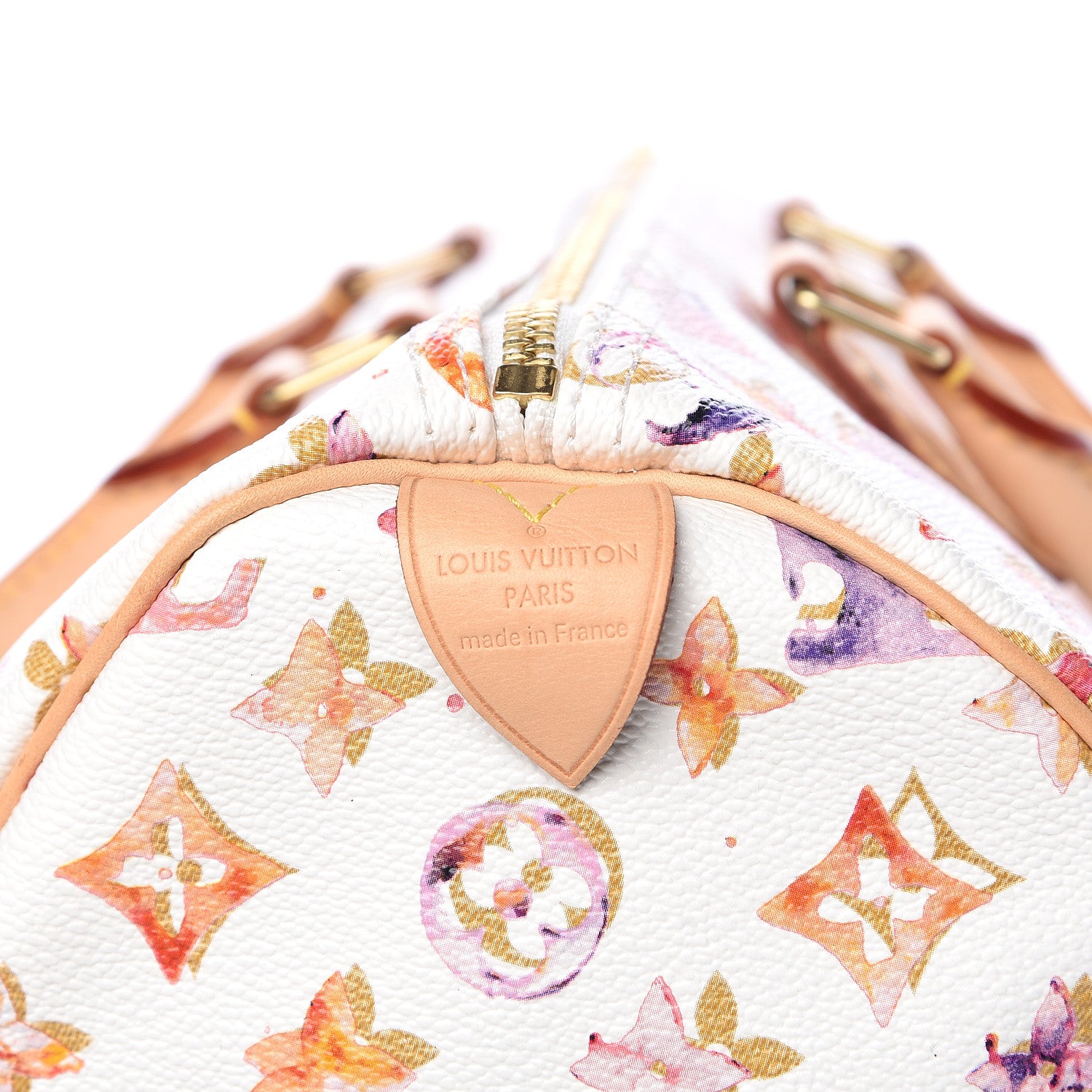 Louis Vuitton Watercolor Aquarelle Speedy 35 White 9 of 13