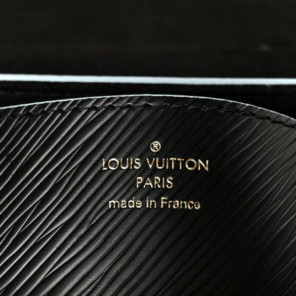 Louis Vuitton Epi Blooming Flowers Twist Shoulder Bag MM Black 7 of 11