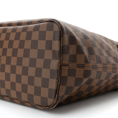 Louis Vuitton Damier Ebene Neo Neverfull MM Rose Ballerine 10 of 10