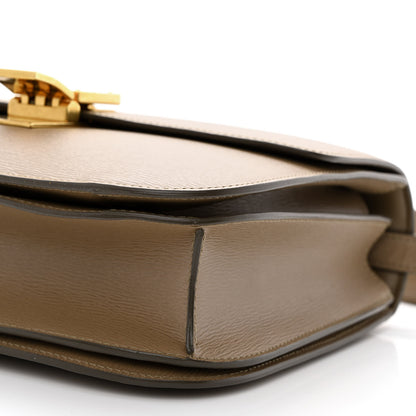 Celine Liege Calfskin Medium Classic Box Flap Bag Taupe 11 of 11