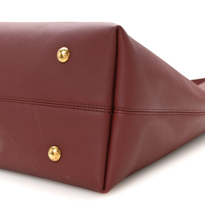 Louis Vuitton Grained Calfskin Low Key Hobo MM Rouge 10 of 10