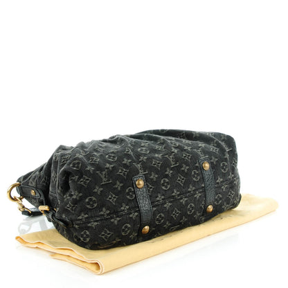 Louis Vuitton Denim Neo Cabby MM Black 4 of 7