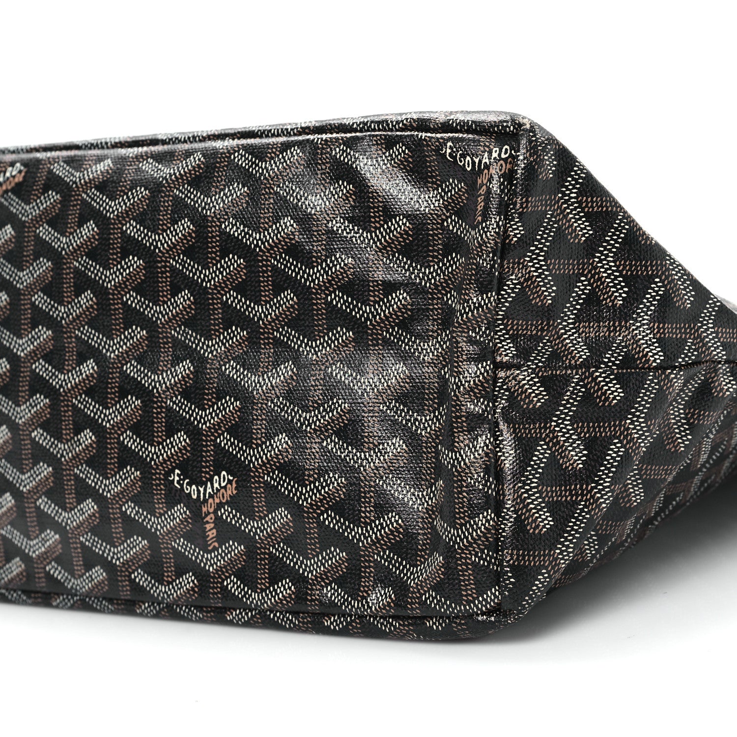 Goyard Goyardine Saint Louis PM Black Gold 10 of 12
