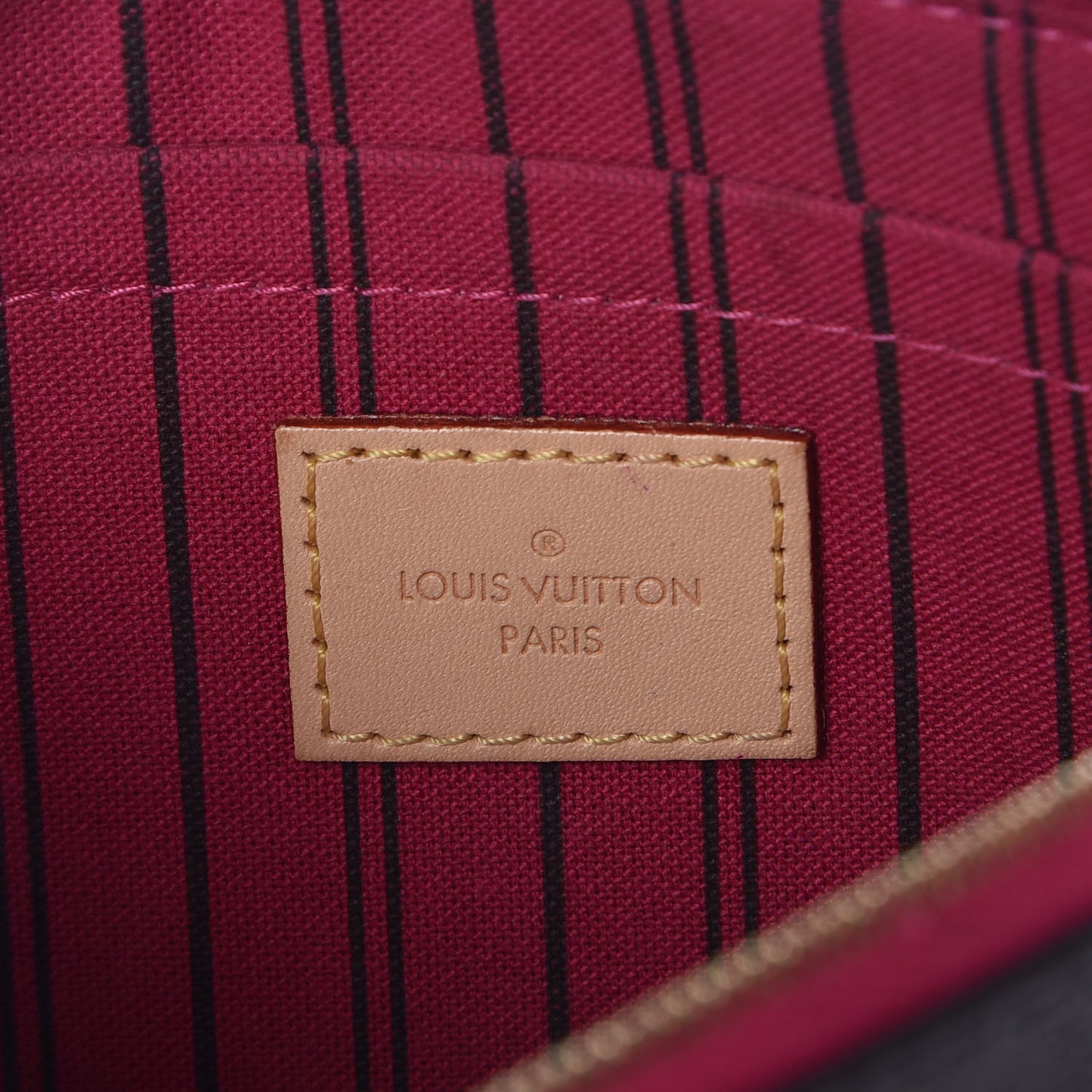 Monogram Neverfull MM GM Pochette Pivoine