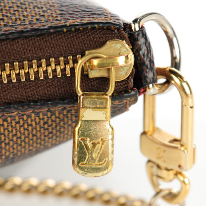 Louis Vuitton Damier Ebene Mini Pochette Accessories 8 of 8