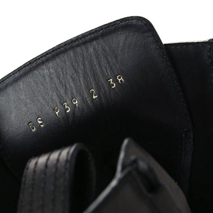 Valentino Garavani Calfskin Womens VLOGO 35mm Combat Boots 38 Black 8 of 8