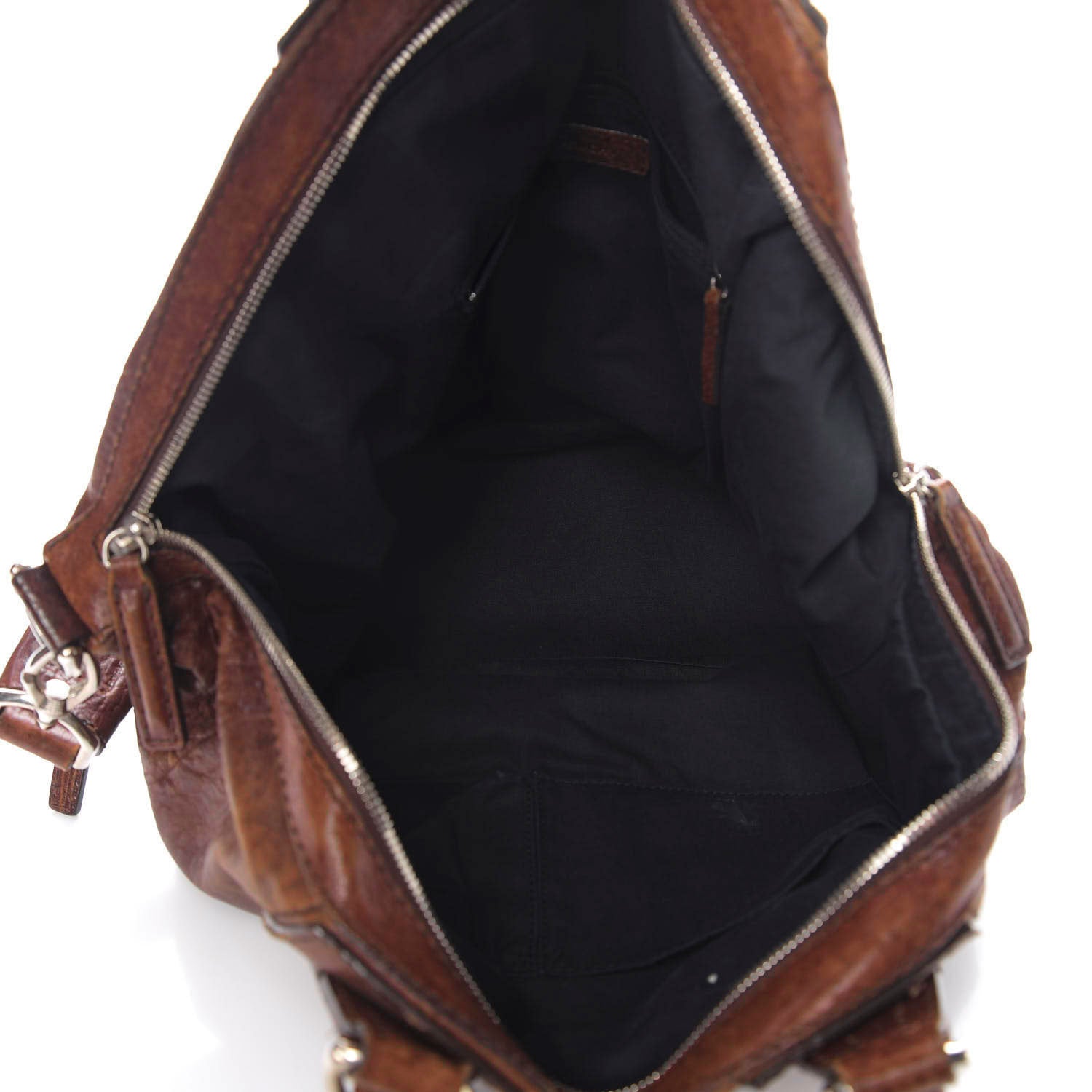Givenchy Wrinkled Lambskin Medium Chain Wrap Nightingale Brown 7 of 10
