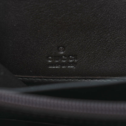 Gucci Guccissima Sukey Zip Around Wallet Dark Brown 6 of 10