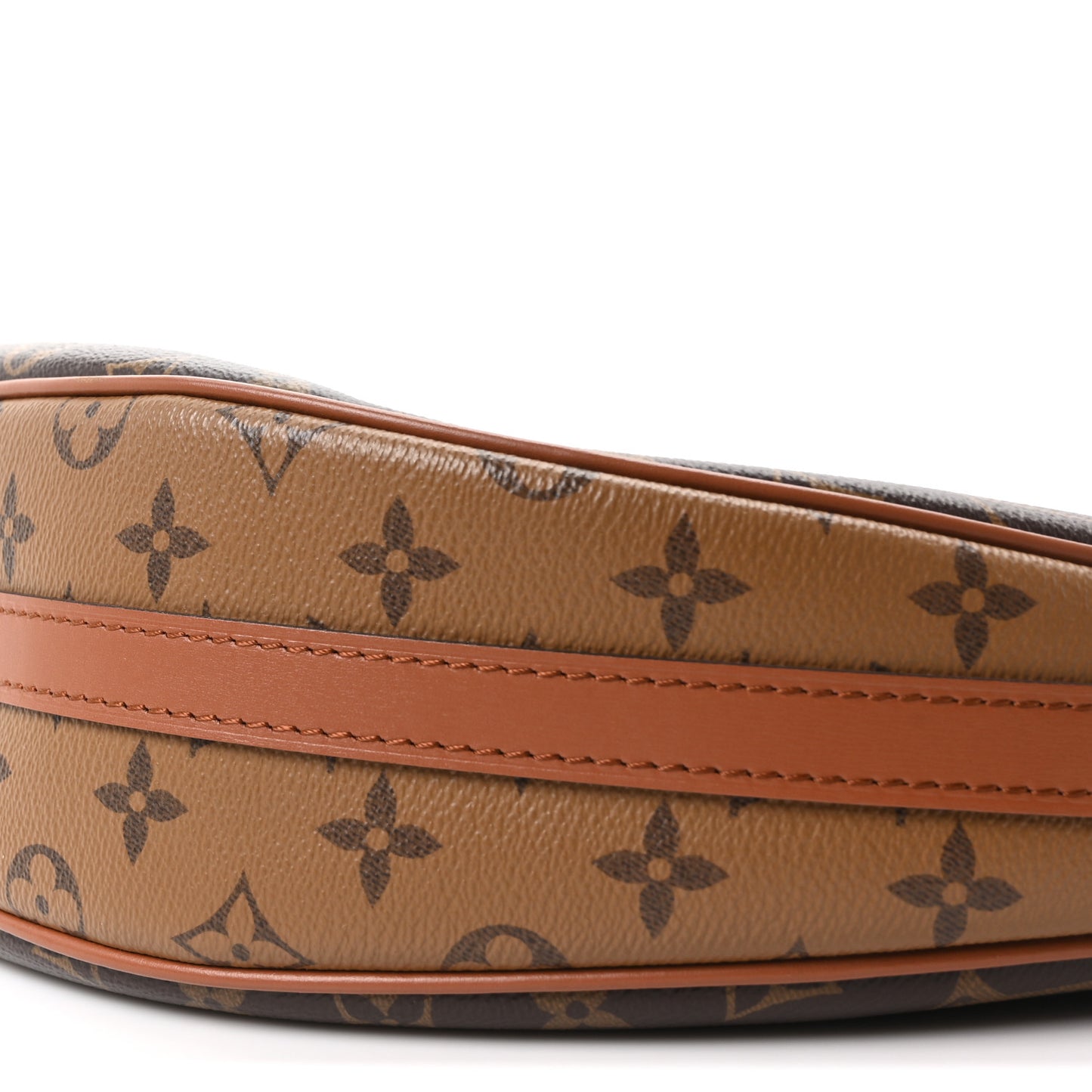 Reverse Monogram Loop Hobo