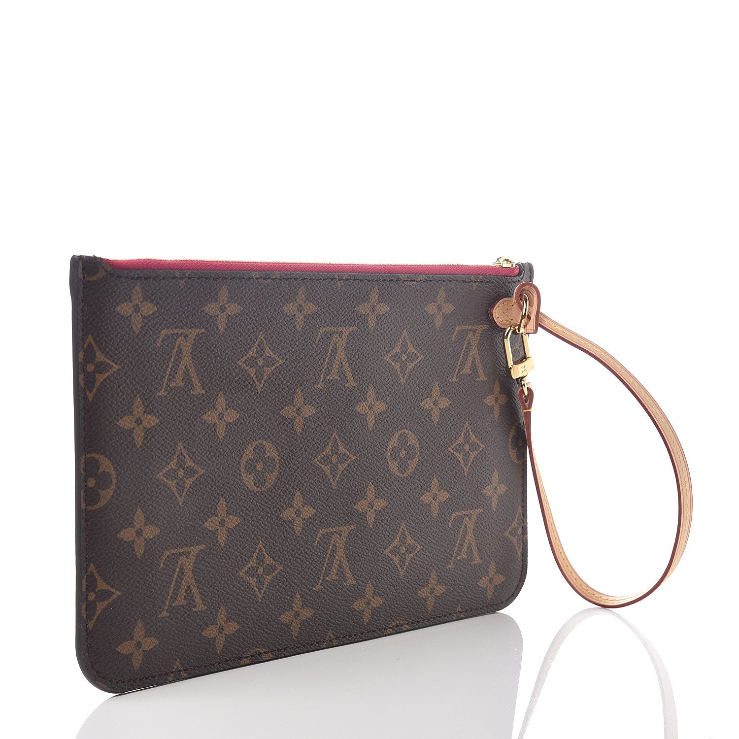Louis Vuitton Monogram Neverfull MM GM Pochette Pivoine 2 of 5