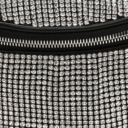 Alexander Wang Rhinestone Mesh Mini Attica Belt Bag Black 7 of 9