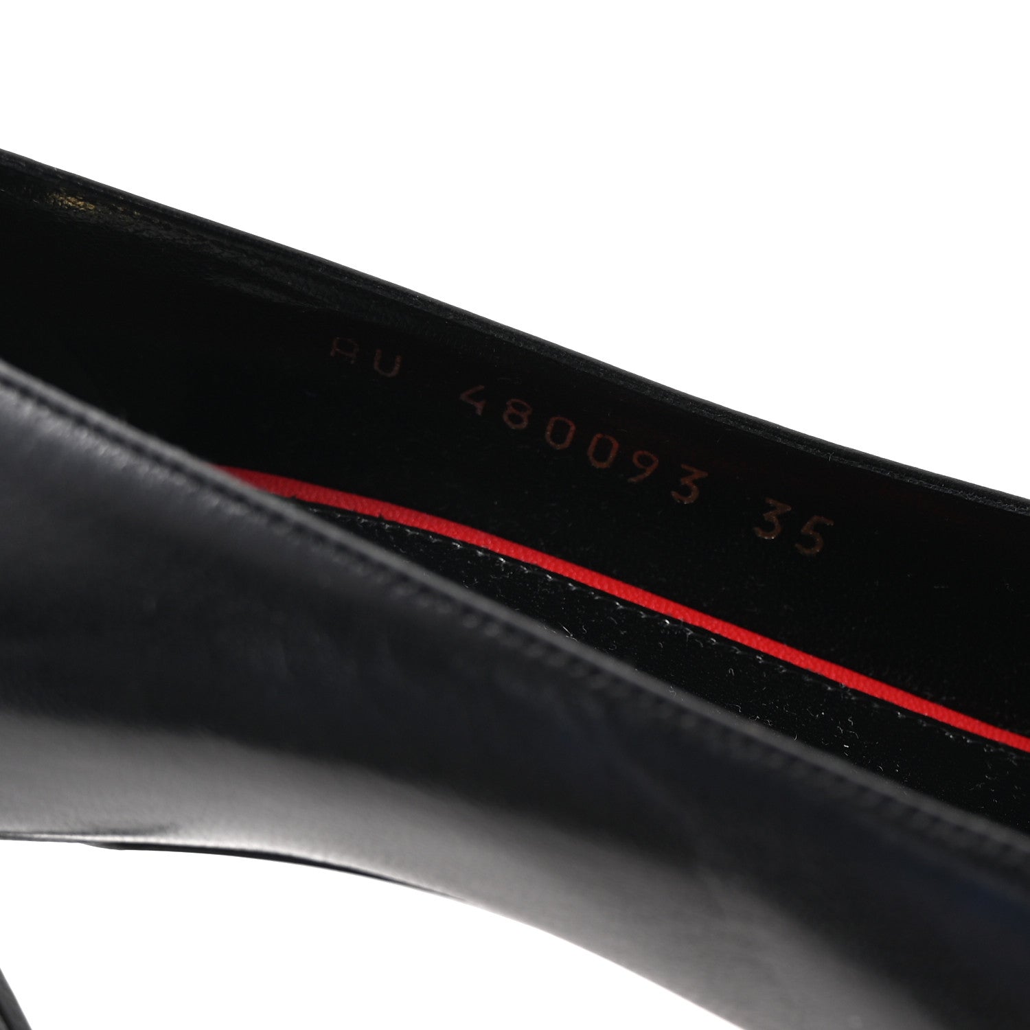 Saint Laurent Calfskin Anja 65 Pumps 35 Black 9 of 10
