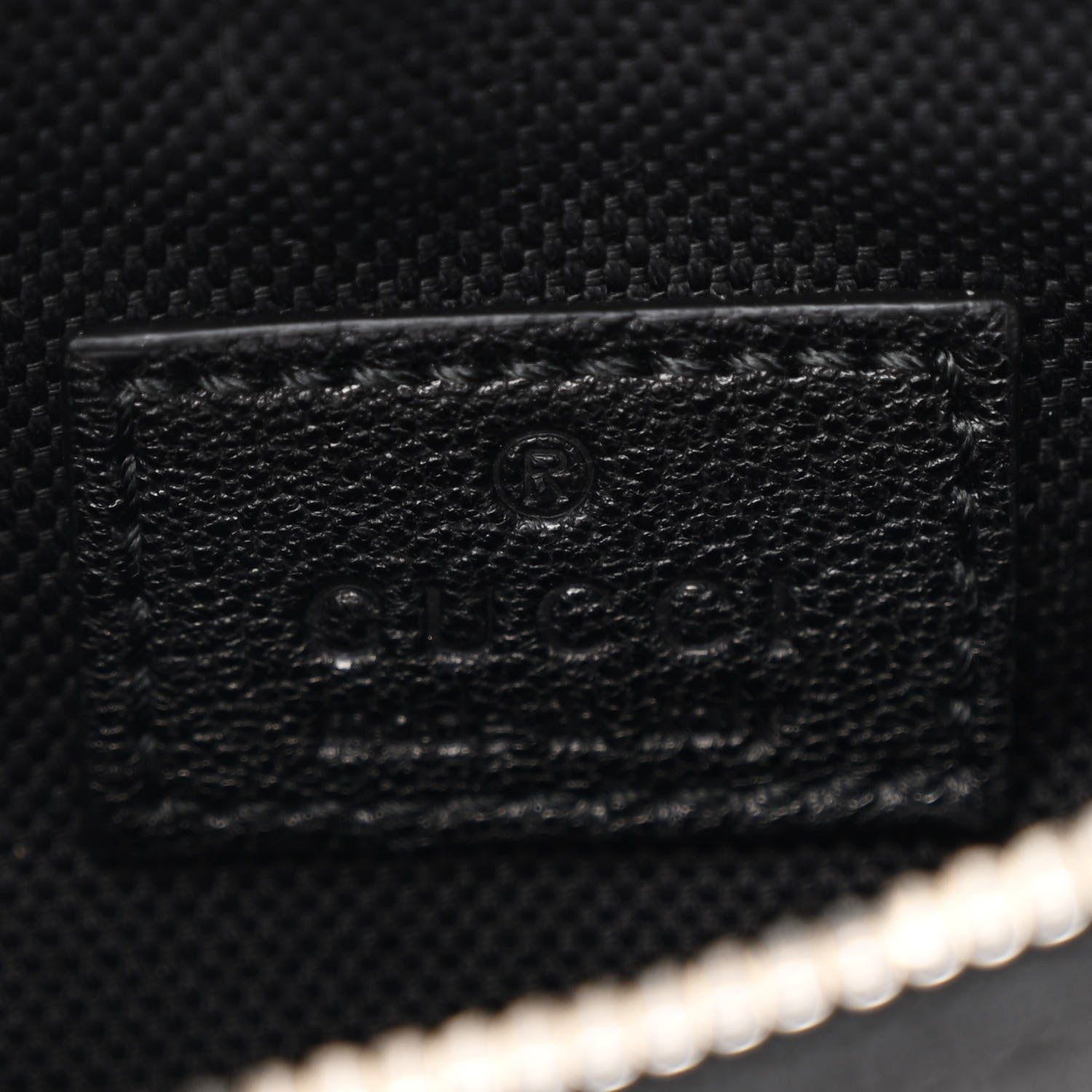 Gucci Sakai Be Green Calfskin Diagonal Stitched Mini Blondie Barrel Shoulder Bag Black 6 of 9