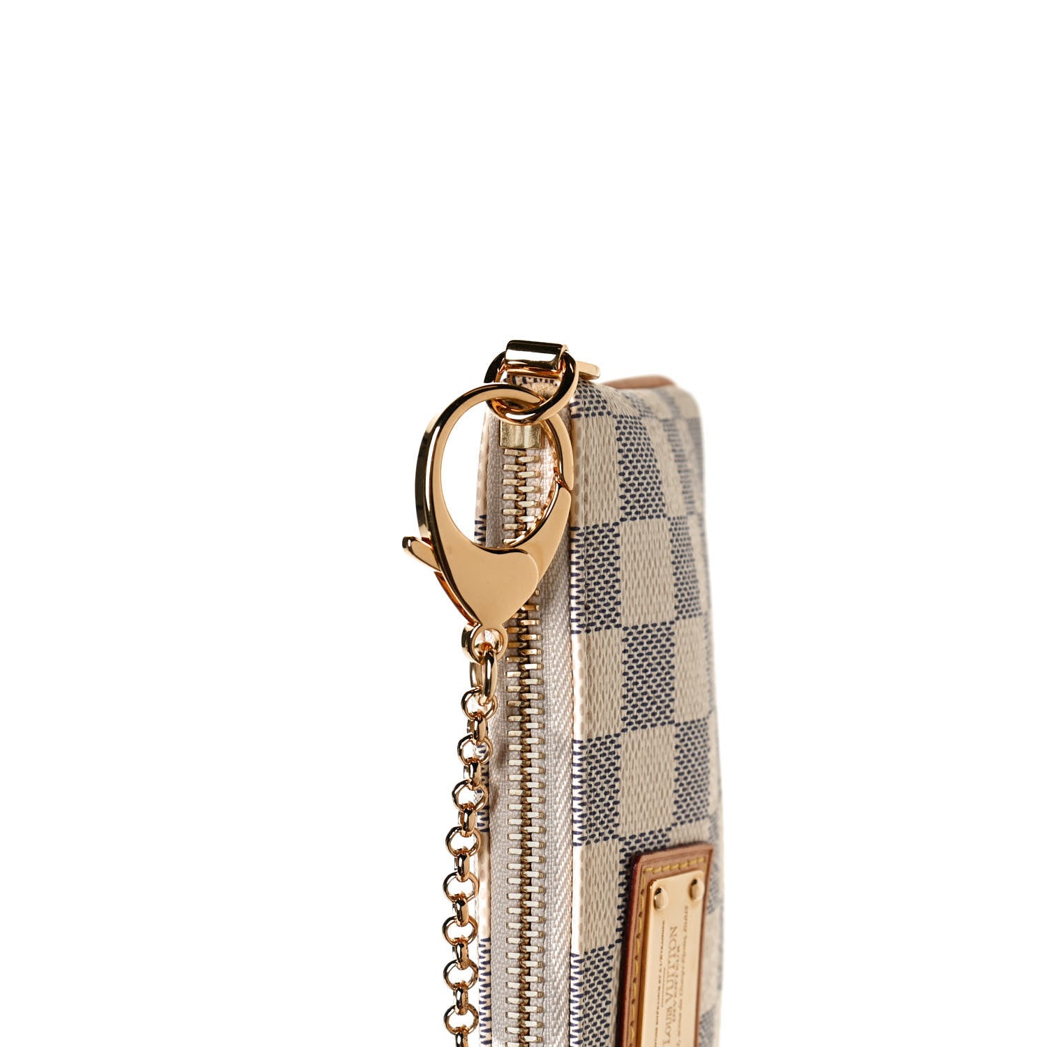 Louis Vuitton Damier Azur Pochette Milla MM 9 of 10