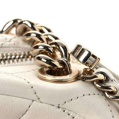 Chanel Lambskin Quilted Studded Case White 12 of 12