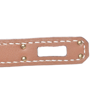 Hermes Swift Kelly Retourne 25 Gold 30 of 37