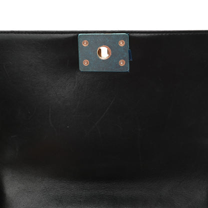 Chanel Lambskin Quilted Medium Boy Flap Black 11 of 13