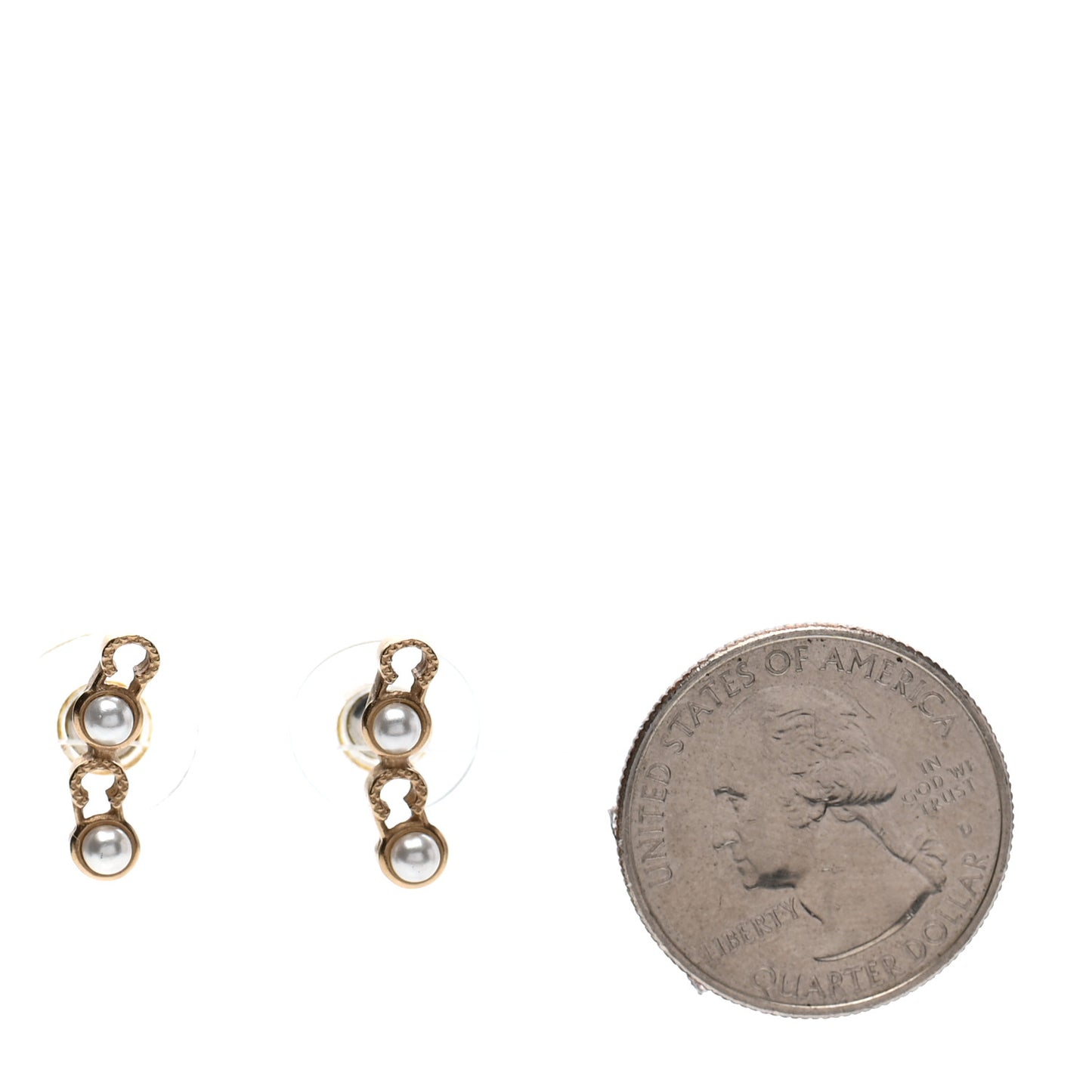 Pearl Coco Earrings Gold
