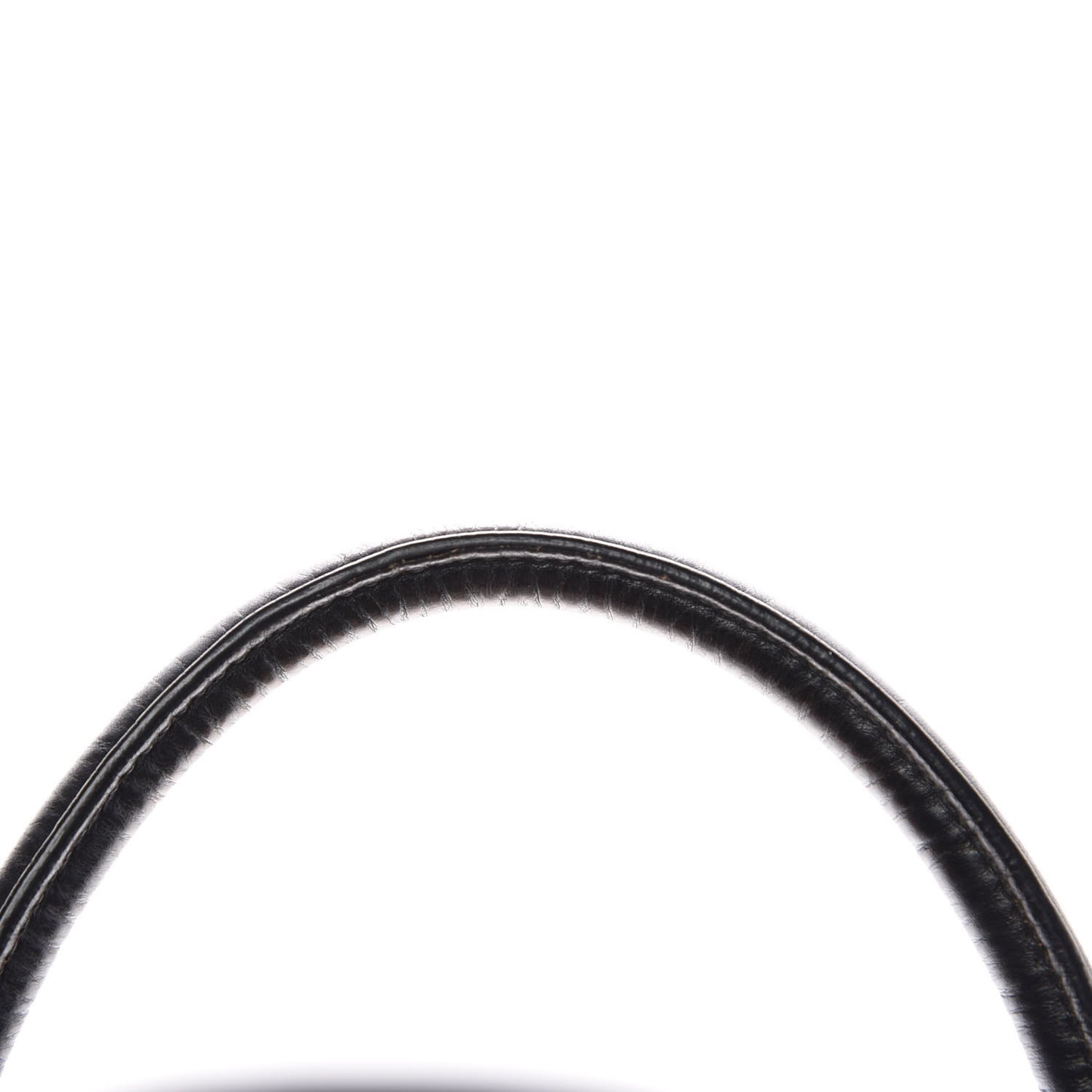 Vitello Vintage Studded Twin Pocket Tote Ebano