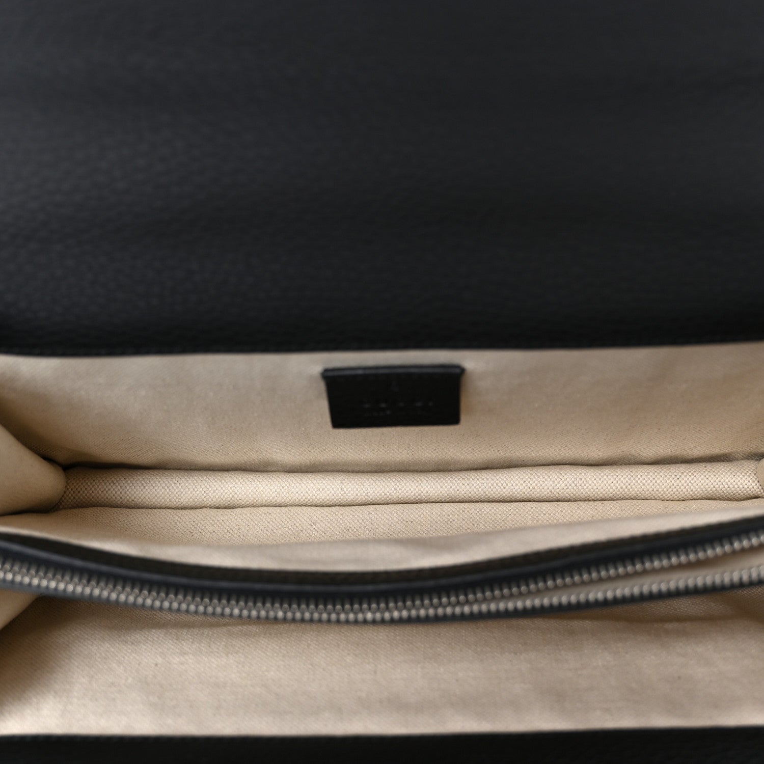 Gucci Pebbled Calfskin Small Dionysus Shoulder Bag Black 4 of 11